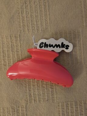 Chunks Pink Hair Claw Clip